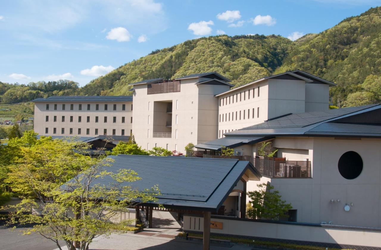 Iizaka Onsen Surikamitei Ohtori Hotel Fukushima  Ngoại thất bức ảnh